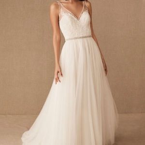 Wtoo cassis Wedding Dress in Mocha color
